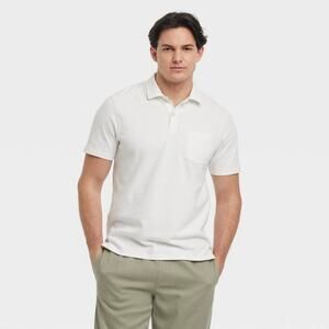 Goodfellow Men's Vintage Polo Shirt
